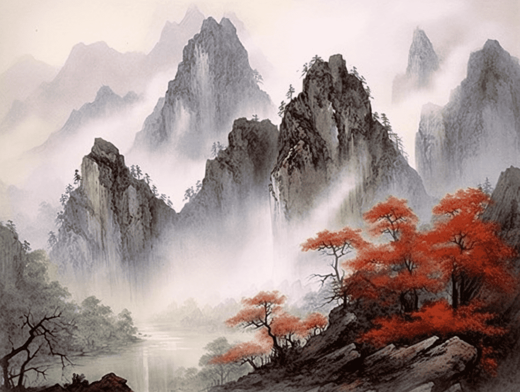 崇磐传承图像一 — 山石图腾象征